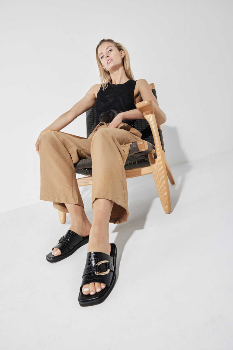 Josie Slide - Cherry Red