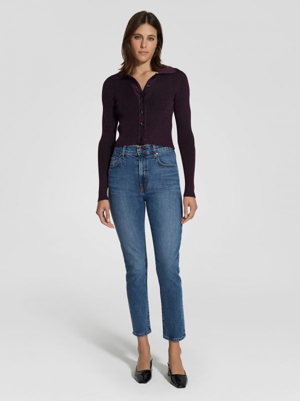 FRANKIE JEAN ANKLE STRETCH - Cherry Red