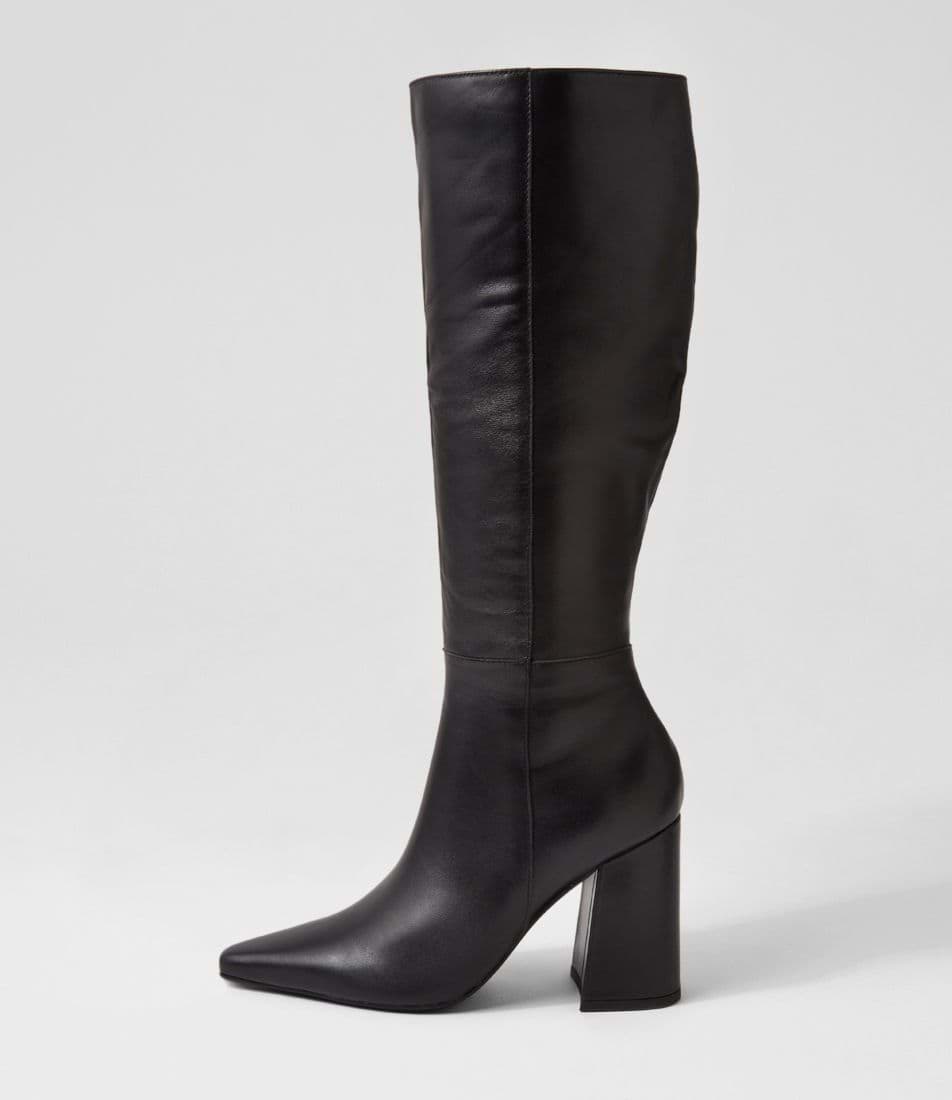 Fire Knee High Boot - Cherry Red