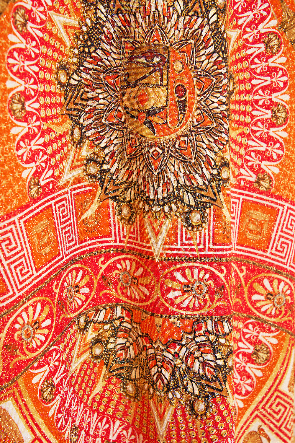 Layered Long Sarong With Front Tie - The Obelisk Gate - Image 6