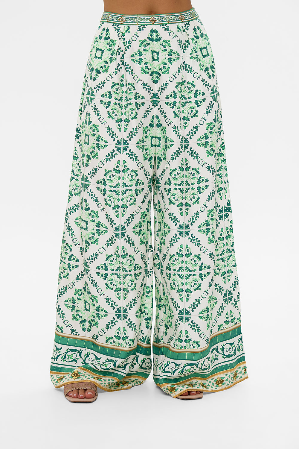 Tuck Front Pant - Corridor Of Calm - Image 6