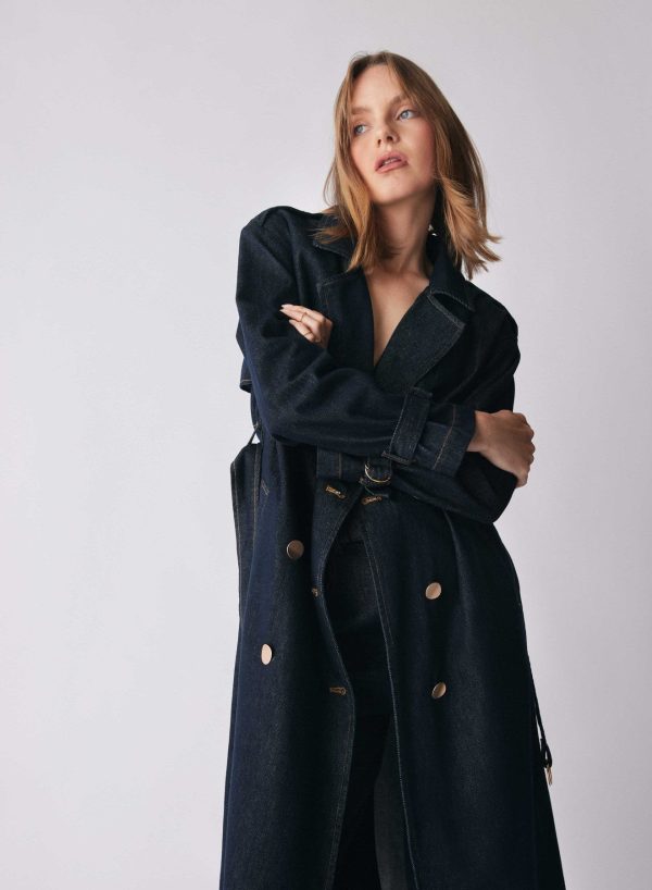 Discovery Denim Trench - Image 3