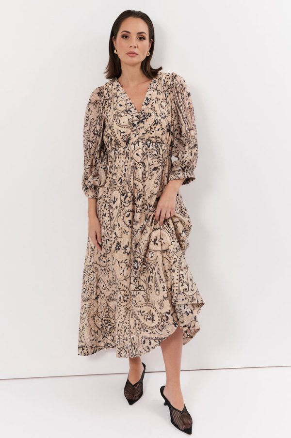Wynee Printed Maxi Dress - Image 2