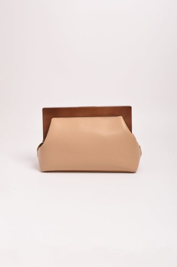 Vivienne Weave Timber Frame Clutch - Image 5