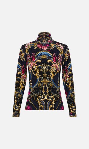Jersey Turtleneck - Ornate On A Plate