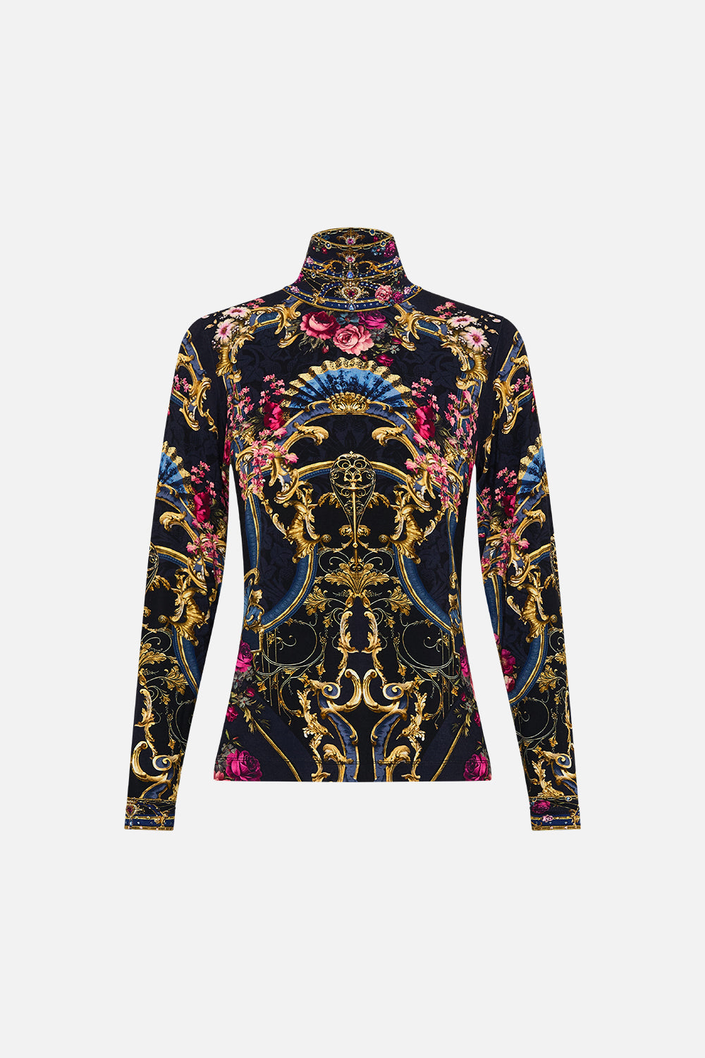 Jersey Turtleneck - Ornate On A Plate