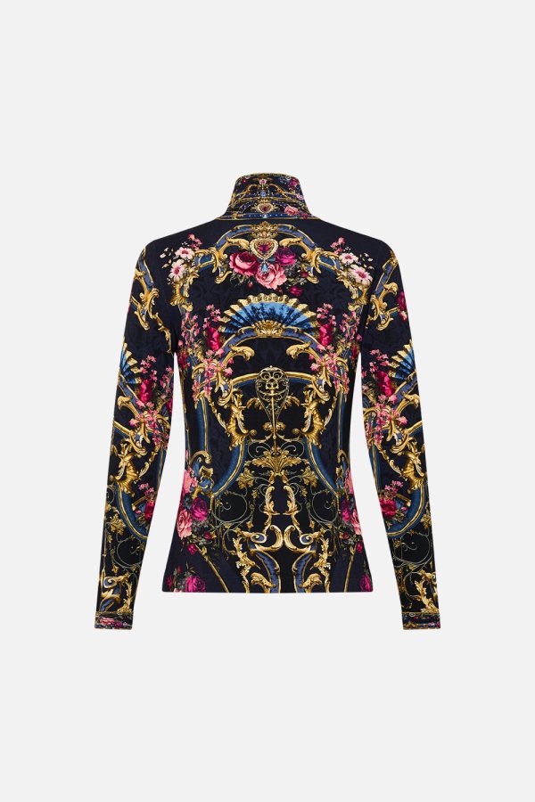 Jersey Turtleneck - Ornate On A Plate - Image 6