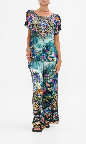 Straight Leg Pant - Basked In Baroque