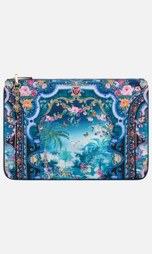 Small Canvas Clutch - Basked In Baroque