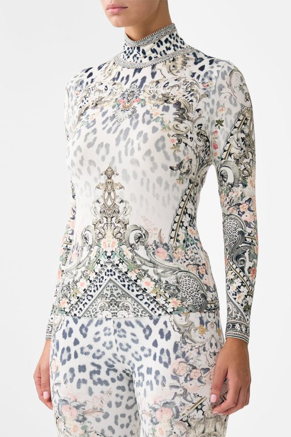 Jersey Turtleneck - Marble Haven - Image 2