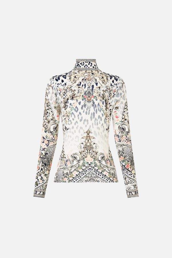 Jersey Turtleneck - Marble Haven - Image 3