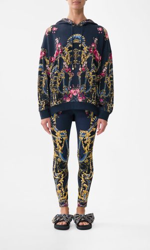 Oversize Boyfriend Hoodie - Ornate On A Plate