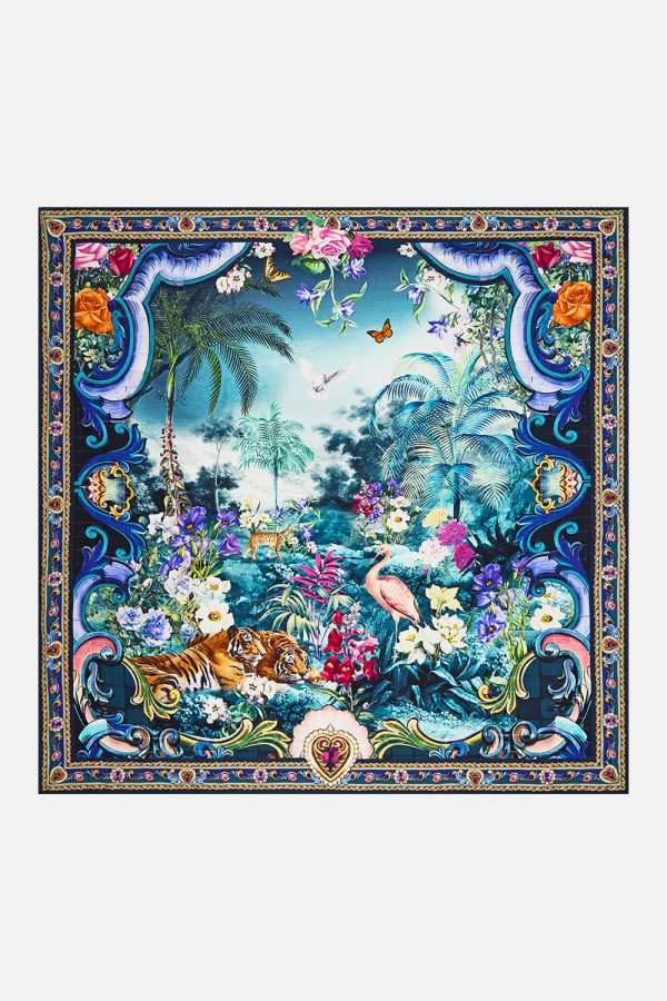 Large Square Scarf - Basked In Baroque