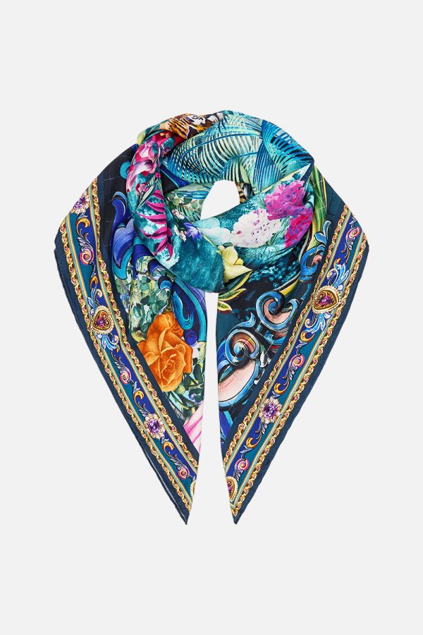 Large Square Scarf - Basked In Baroque - Image 3
