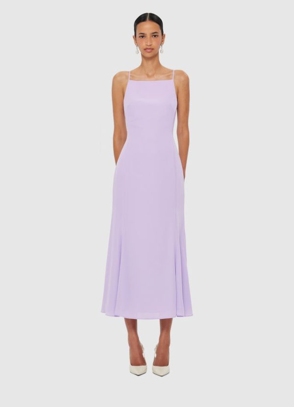 Regina Midi Dress - Lilac - Image 2