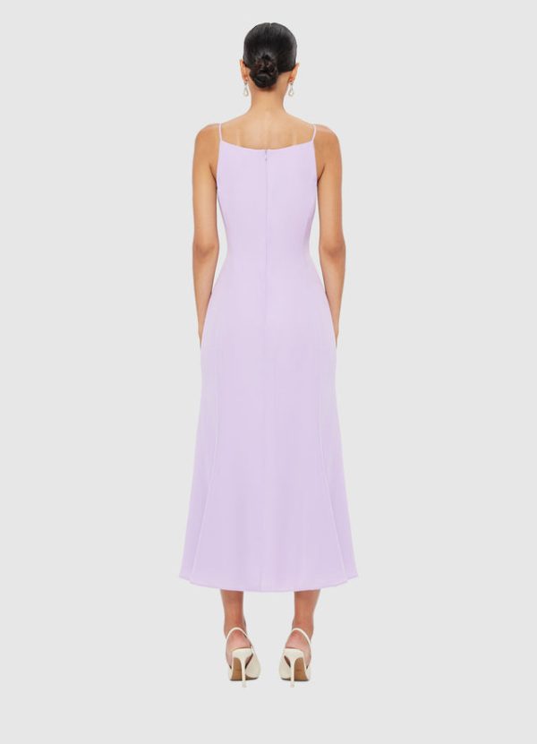 Regina Midi Dress - Lilac - Image 4