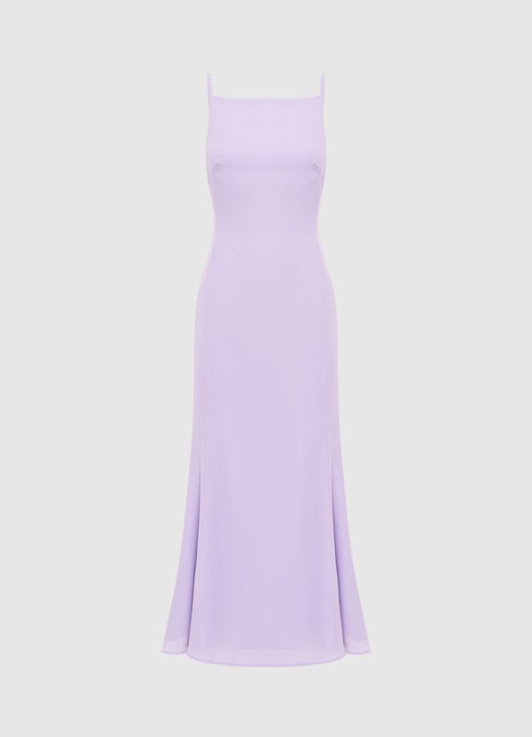 Regina Midi Dress - Lilac - Image 6