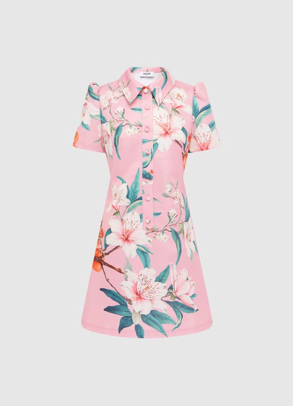 Brooke Mini Dress - Pink - Image 6