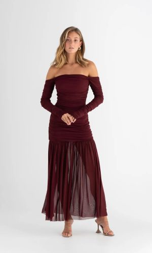 Echo Hourglass Midi Dress