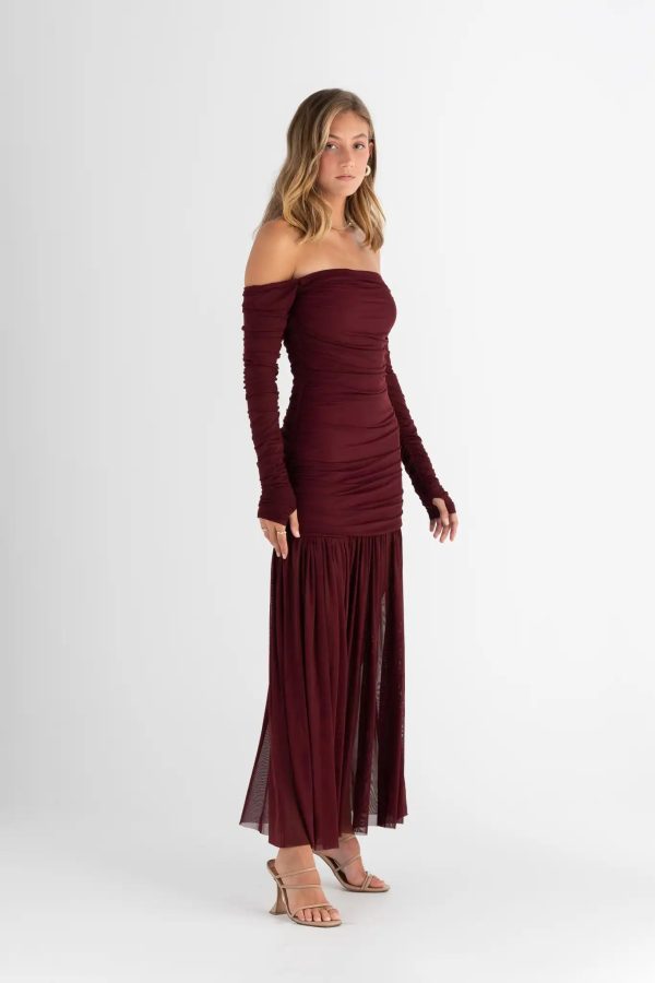 Echo Hourglass Midi Dress - Image 4