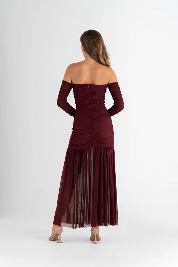 Echo Hourglass Midi Dress - Image 5