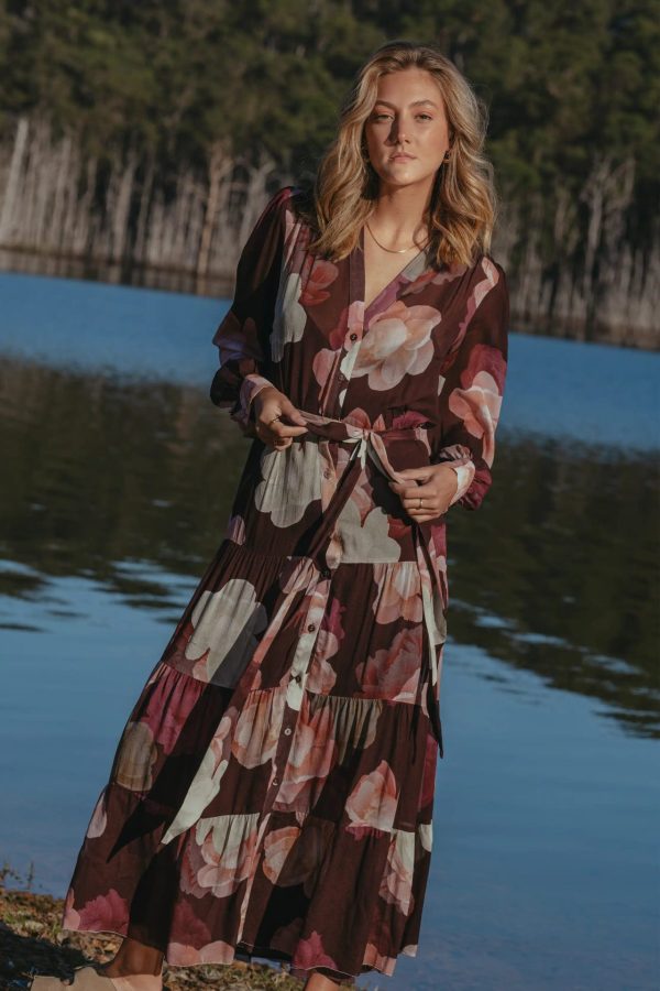 Memoirs Shirt Midi Dress - Image 2