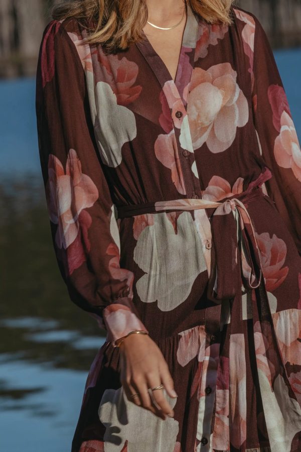 Memoirs Shirt Midi Dress - Image 3