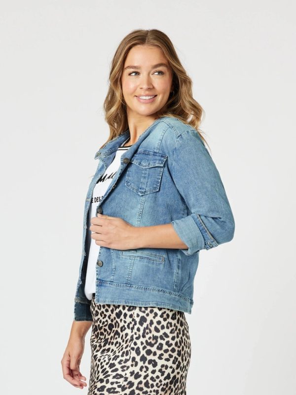 Maggie Denim Jacket - Image 6