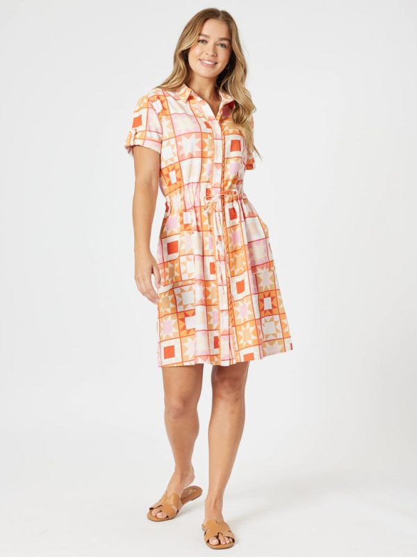 Corfu Print Dress