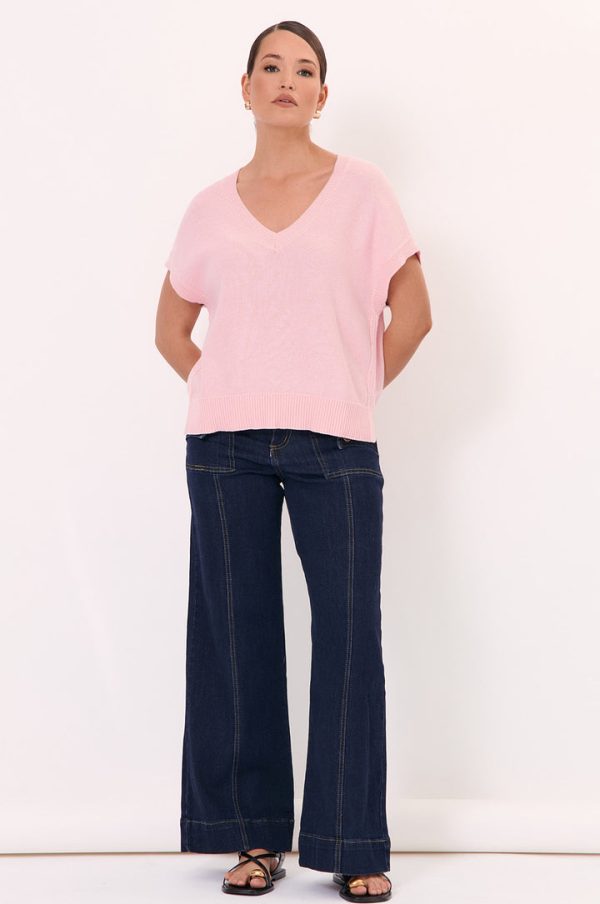Samara Cotton Knit Top - Image 2