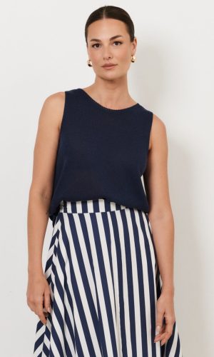 Beau Sleeveless Knit Top