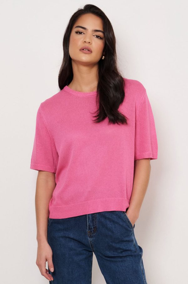 Lorelai Knit Short Sleeve - Image 2