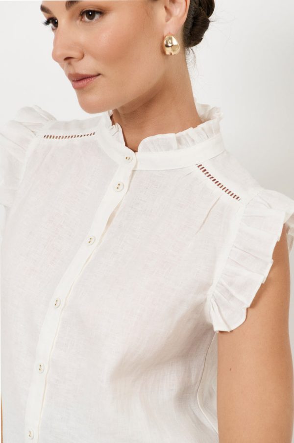 Bree Button Up Top - Image 4
