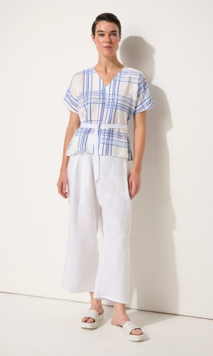 Linen Wrap Pant