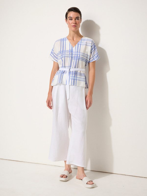 Linen Wrap Pant