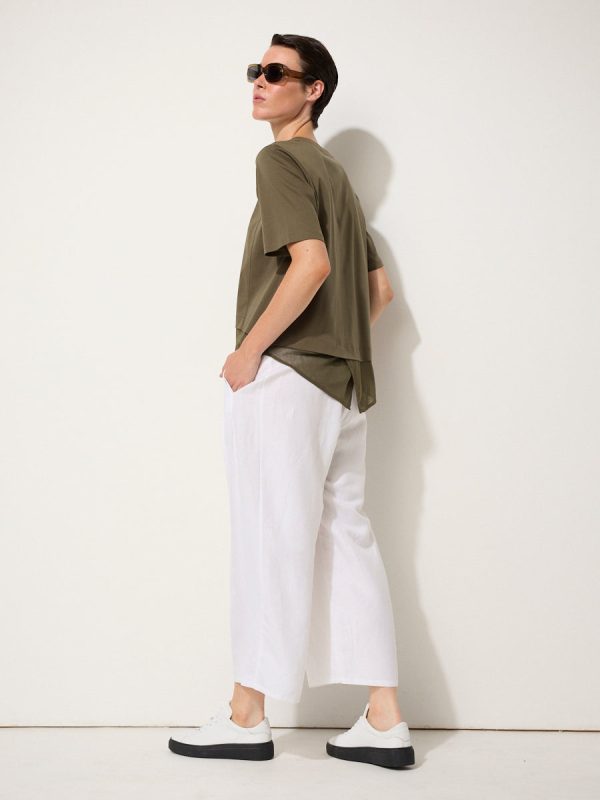 Linen Wrap Pant - Image 3