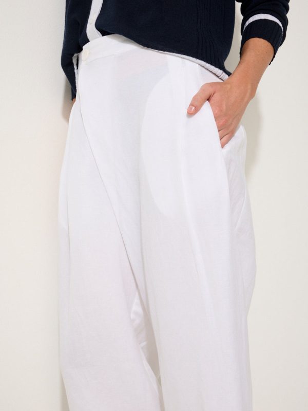 Linen Wrap Pant - Image 4