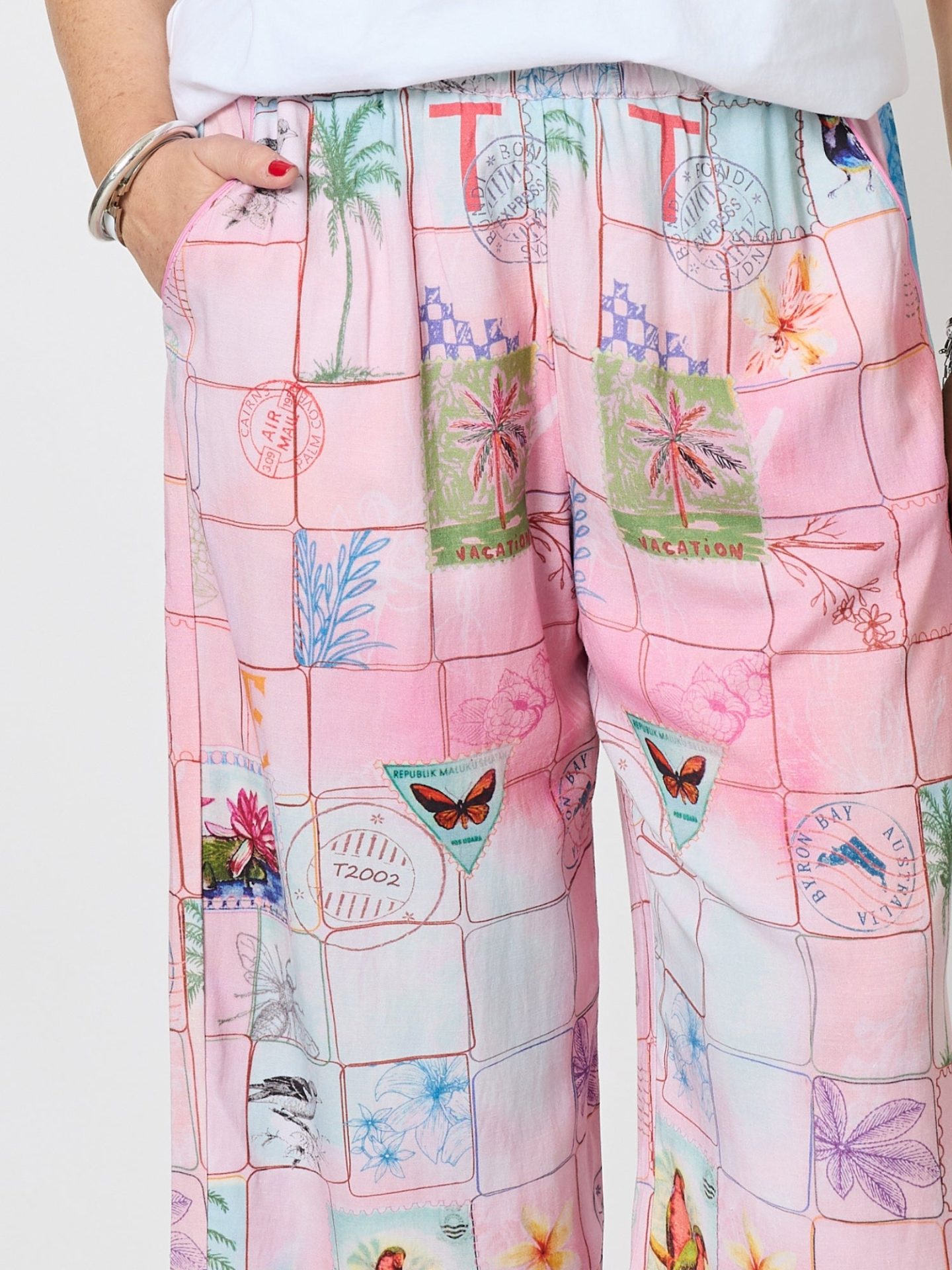 Capri Print Pant - Image 2