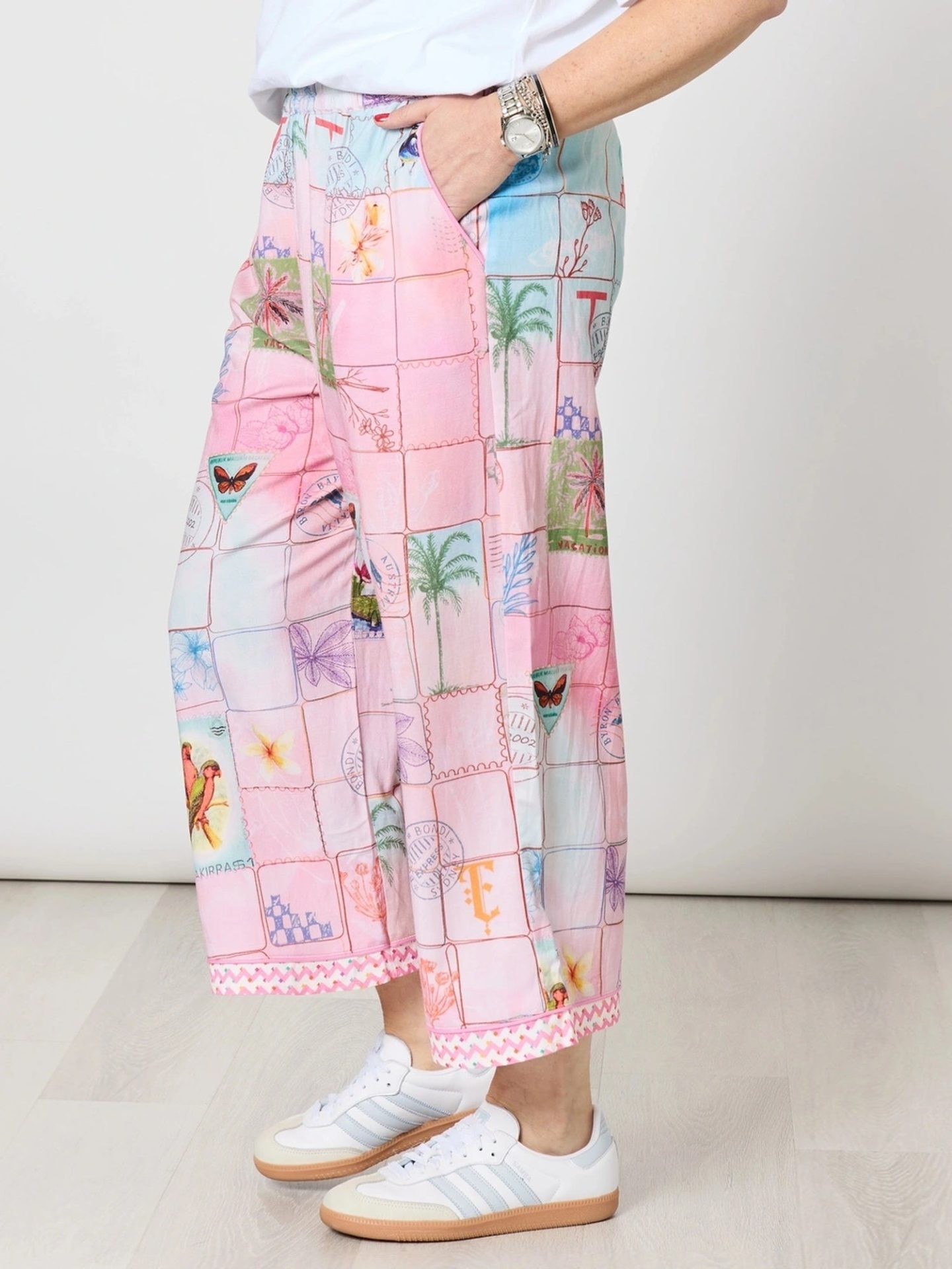 Capri Print Pant - Image 4