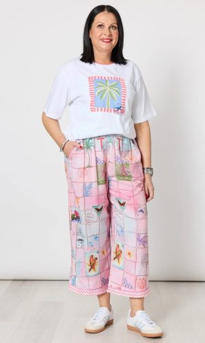 Capri Print Pant