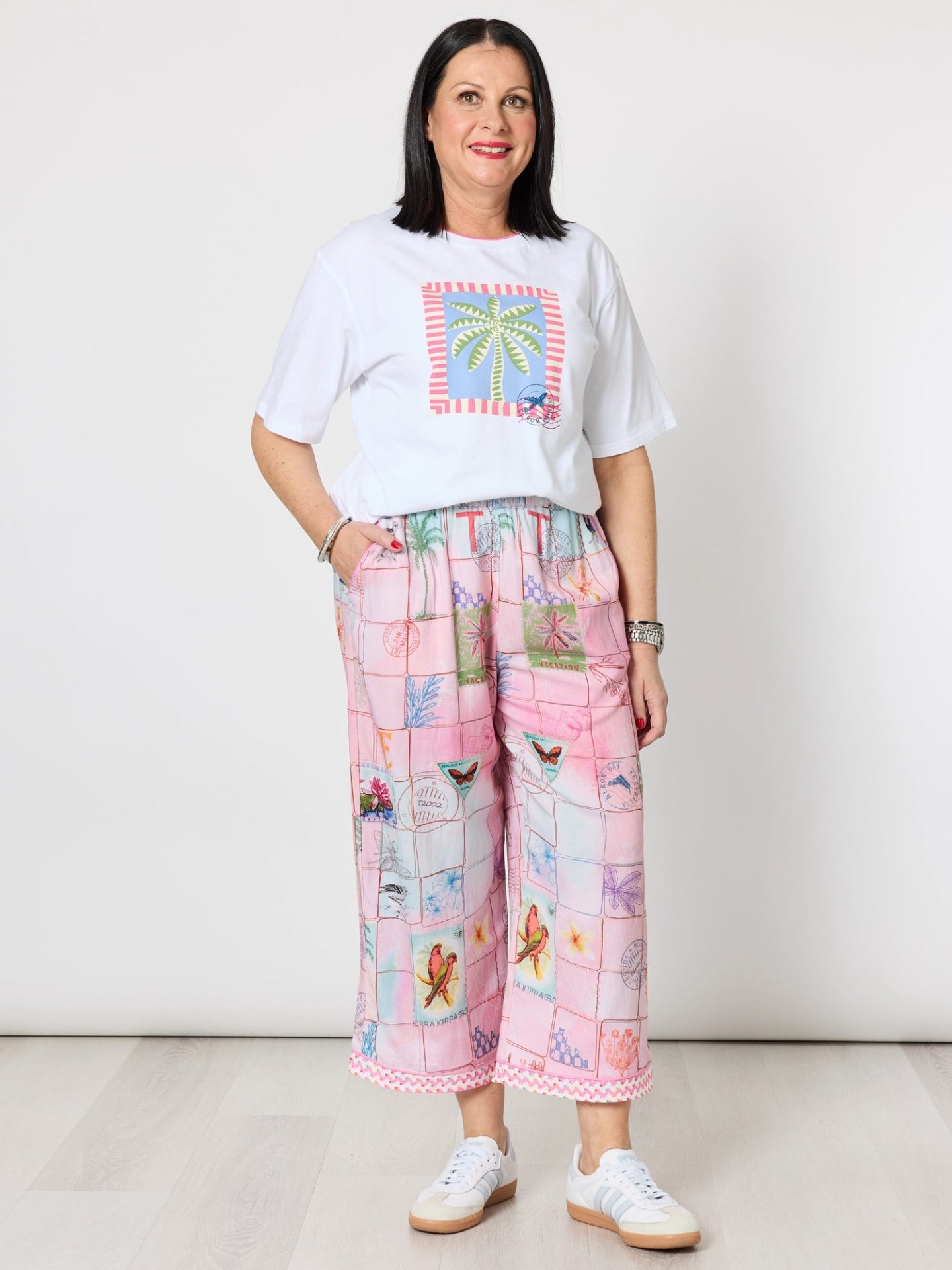 Capri Print Pant