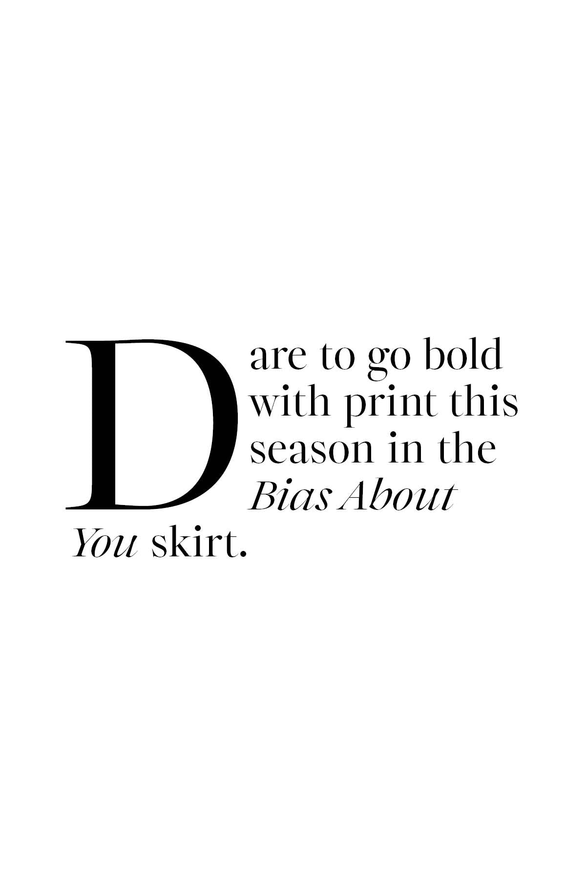Bias About You Skirt - Image 5