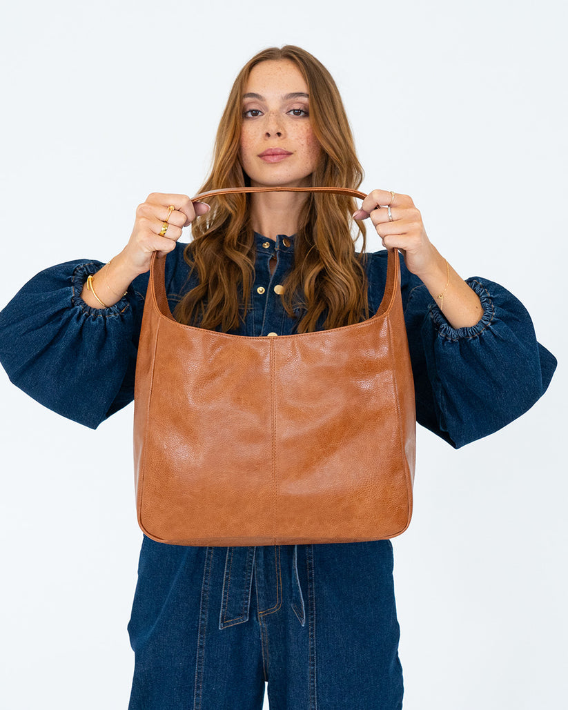 Arcadia Tote - Tan Pebble - Image 2