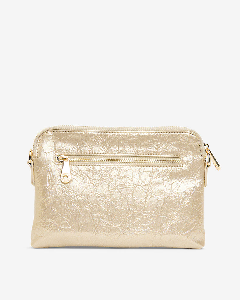 Bowery Wallet - Light Gold Crinkle - Image 3