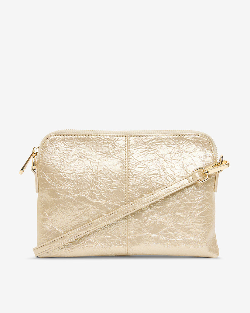 Bowery Wallet - Light Gold Crinkle - Image 4