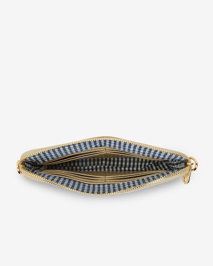 Bowery Wallet - Light Gold Crinkle - Image 5
