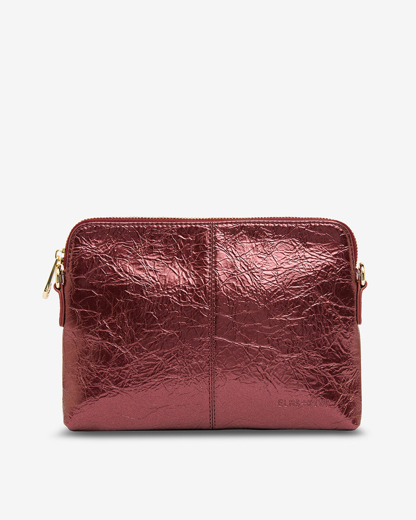 Bowery Wallet - Plum Crinkle - Image 3