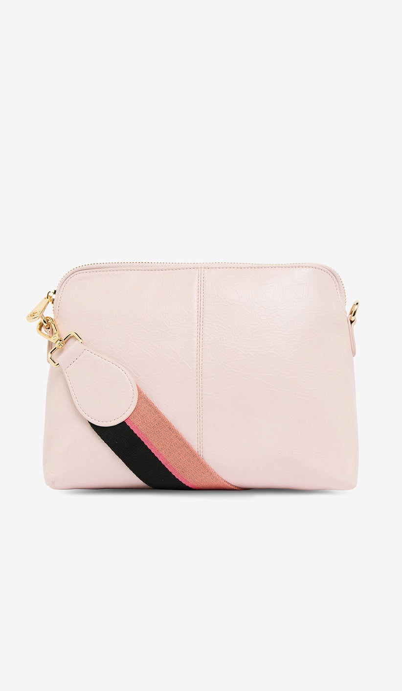 Large Burbank Crossbody - Blush Crinkle