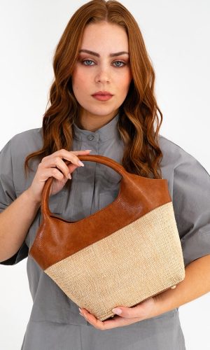 Miller Tote - Tan/Natural