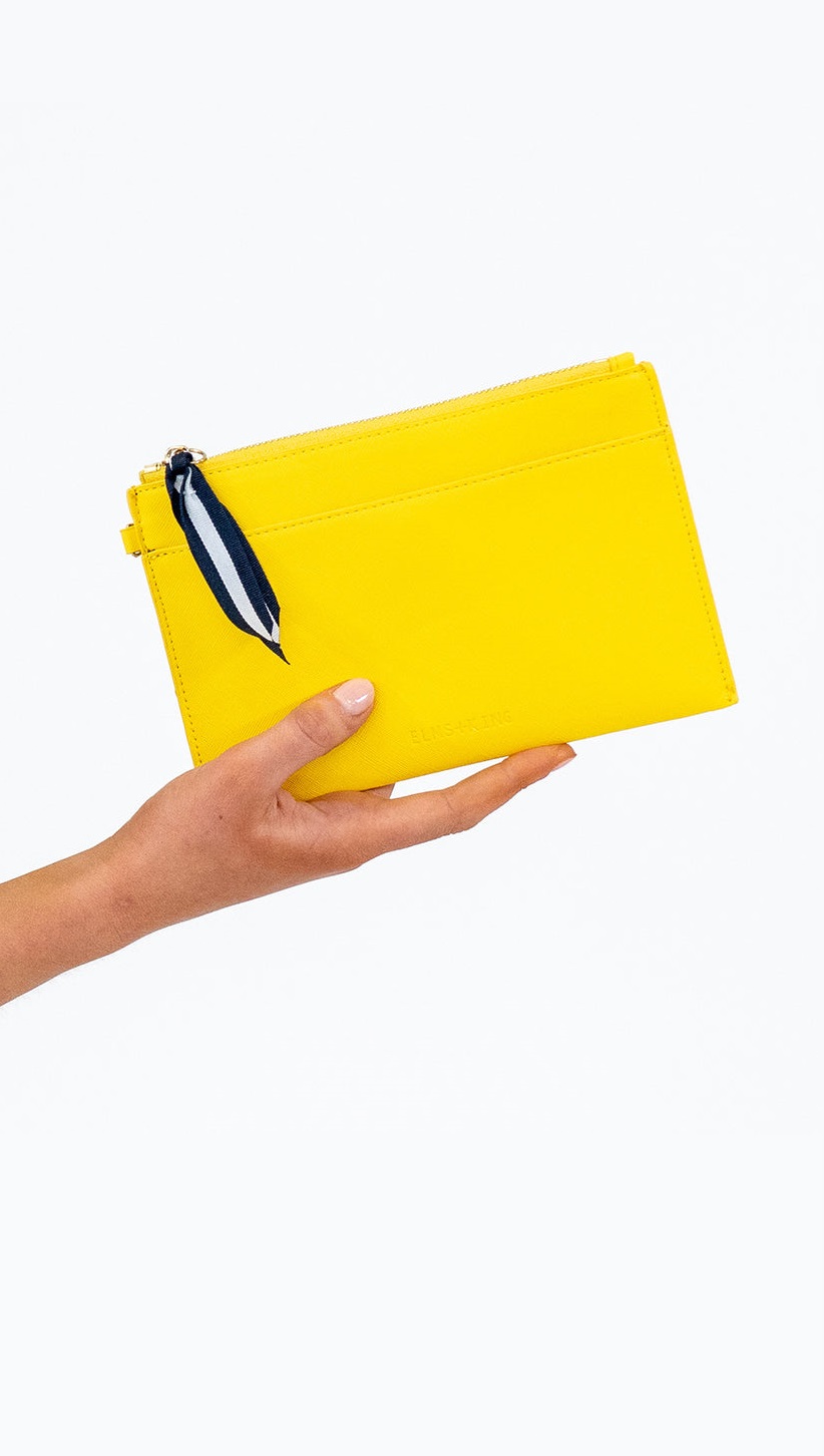 New York Coin Purse - Lemon